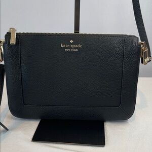 Kate Spade Lena Double Compartment Crossbody Leather NWT